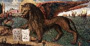 The Lion of St Mark (detail) dsf CARPACCIO, Vittore